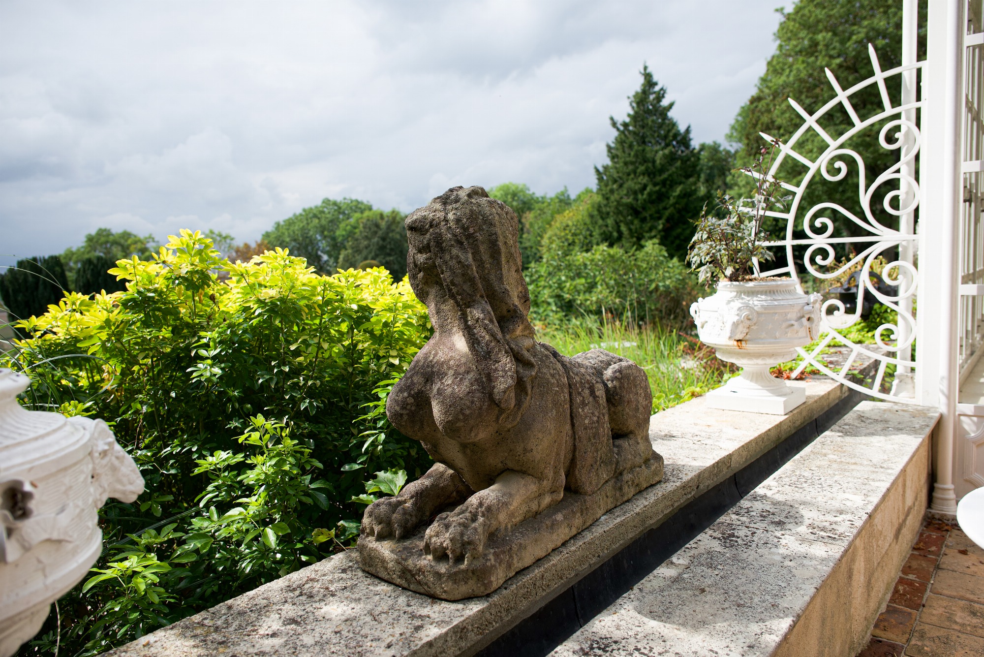 Statue dans la jardin