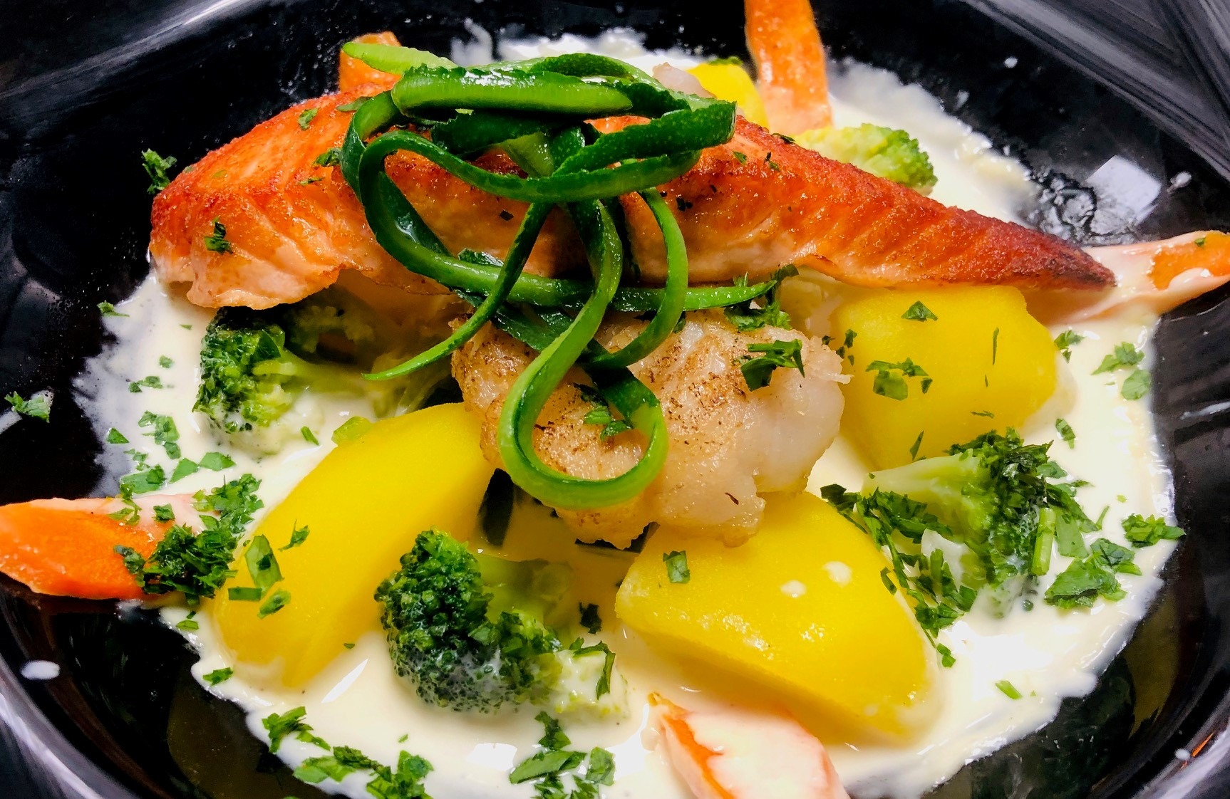 Plat de la Brasserie du Luxembourg à Meaux