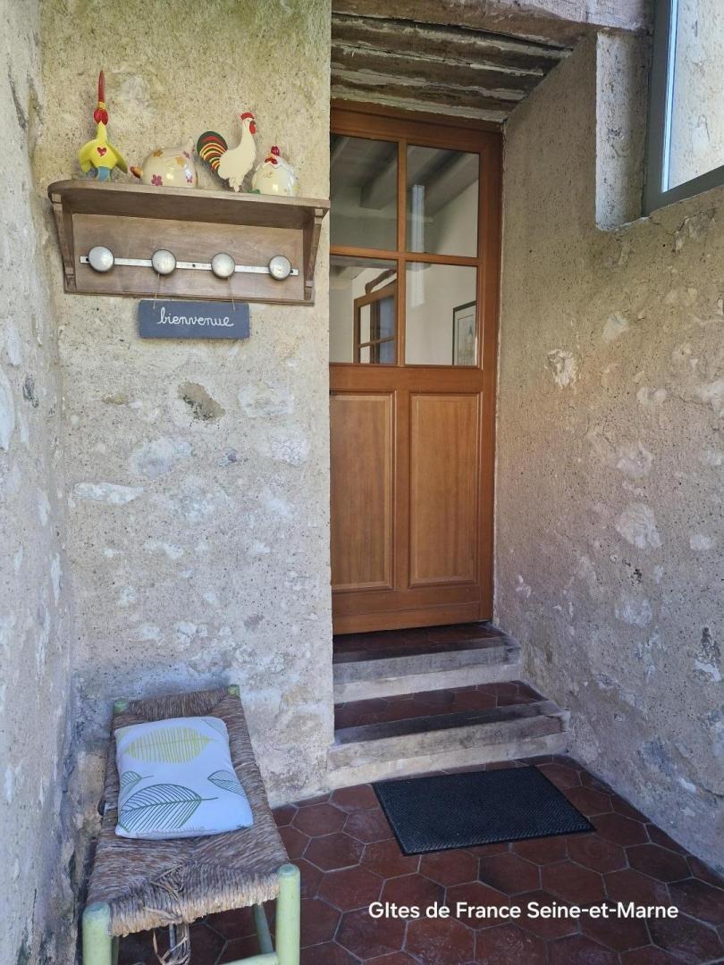 l'entrée du gite
