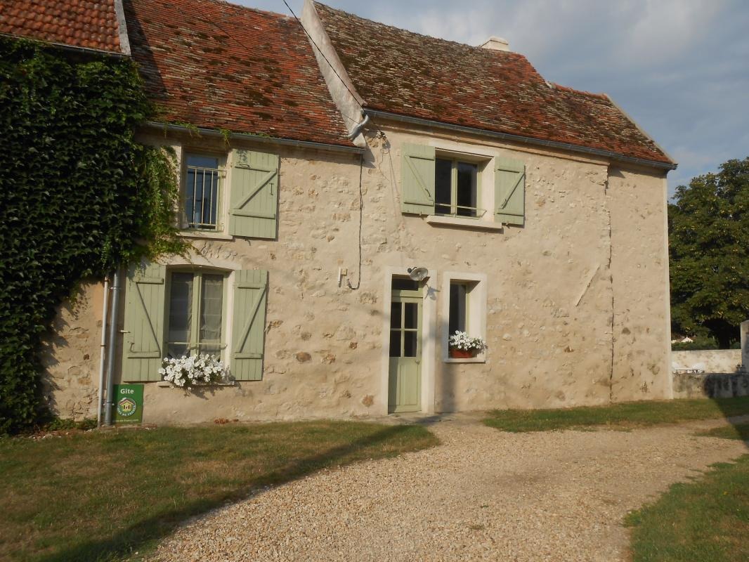 la façade du gite