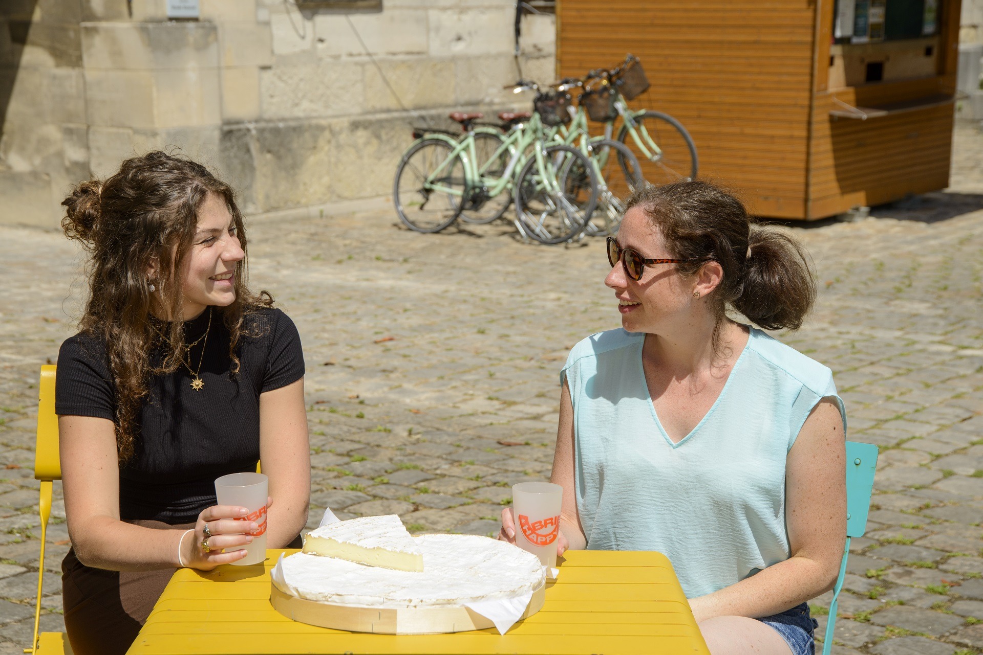 Brie de Meaux et vélo