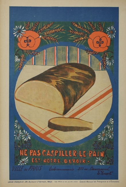 Visite atelier autour de la propagande anti-gaspi au musée de la Grande Guerre de Meaux