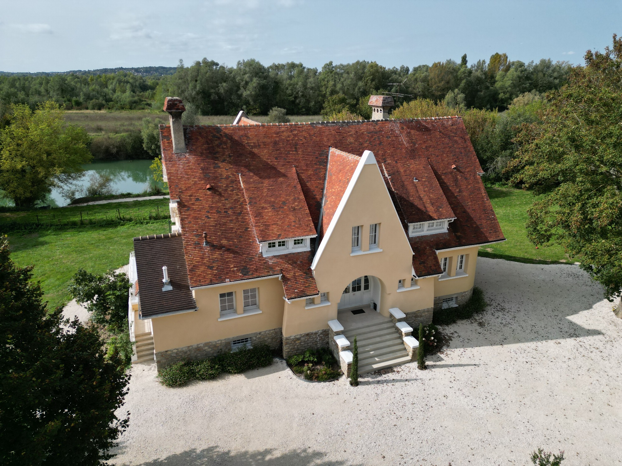 Vue aérienne