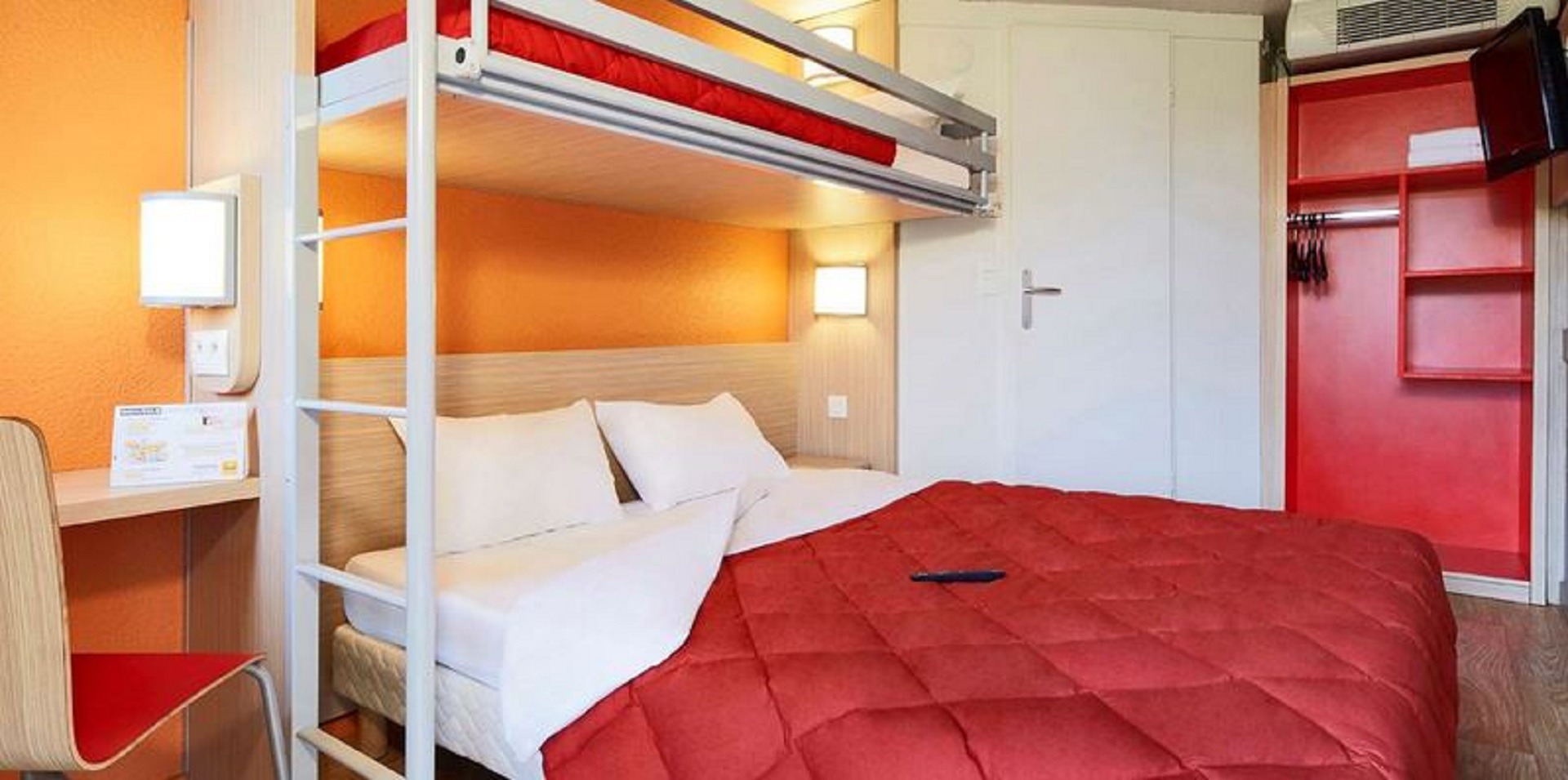Hotel Première Classe Nanteuil-Lès-Meaux - Chambre trilple