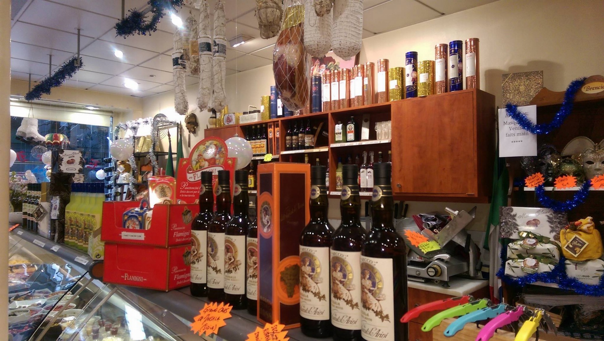 Le comptoir d'Italie