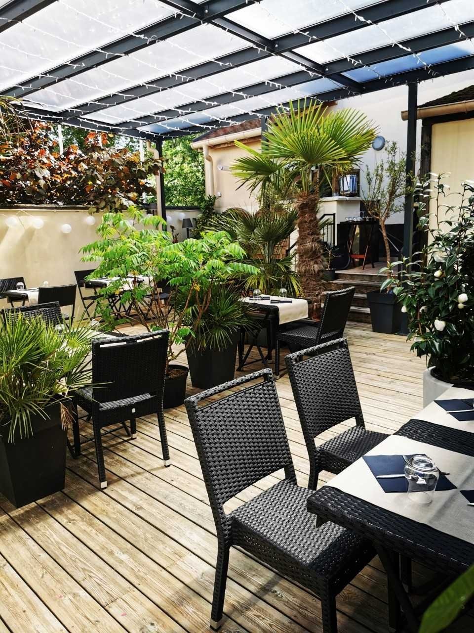 Terrasse ombragée