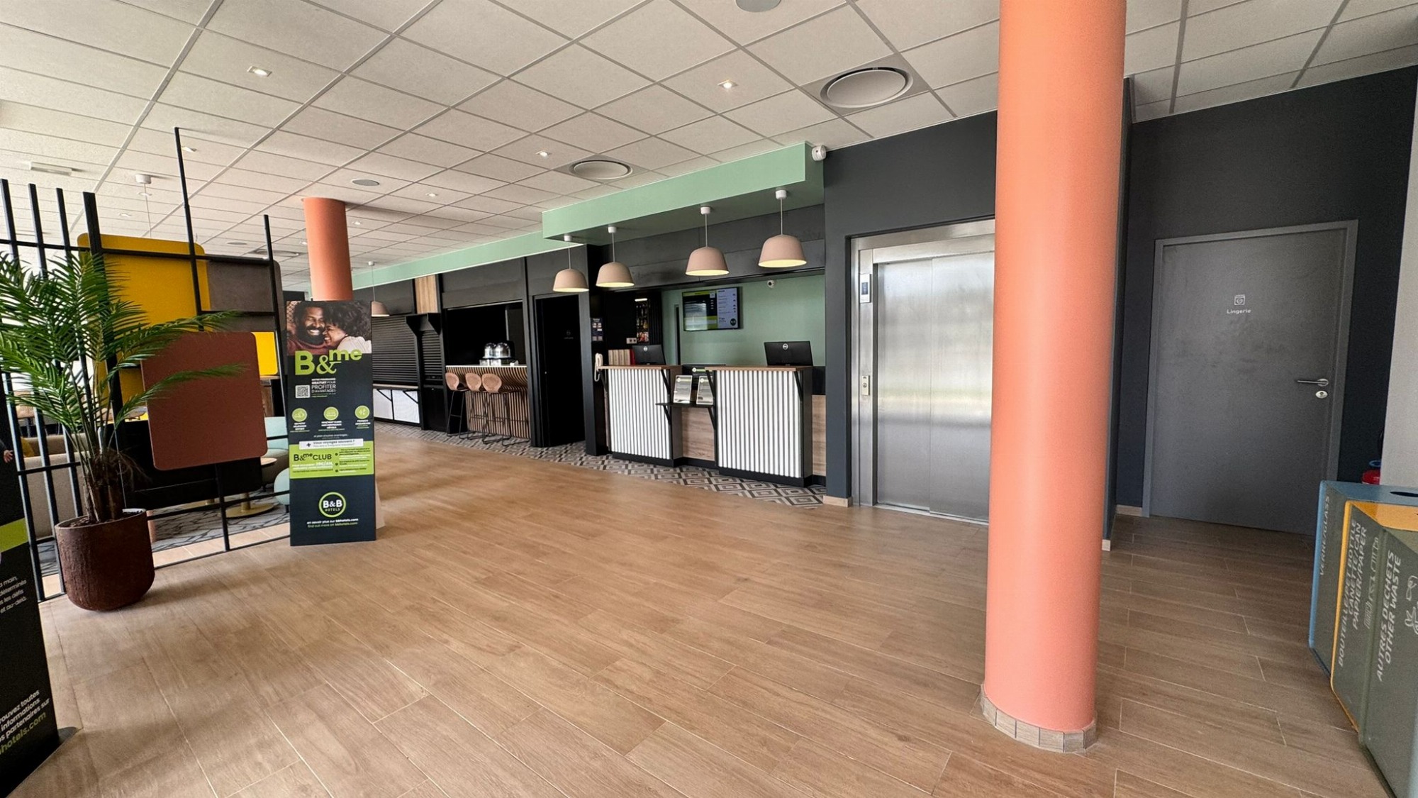 Zone d'accueil