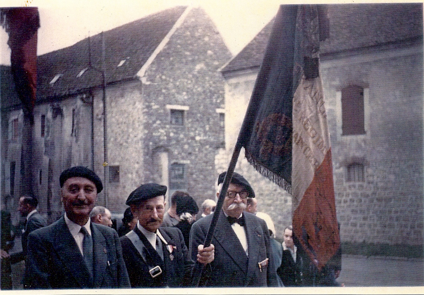 Sept. 1958 : Victor Boudon à gauche, MR Vigneron à droite (Collection SAM2G)